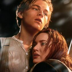 Leonardo DiCaprio and Kate Winslet in Titanic Wallpapers