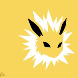 Jolteon Minimalistic Wallpapers HD by ArtistWannaB3