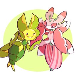 Leavanny and Lurantis