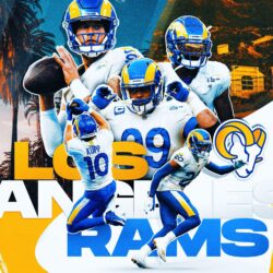 Rams Fanart Poster/Wallpaper! : r/LosAngelesRams