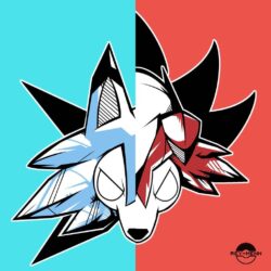 Lycanroc Split by rey