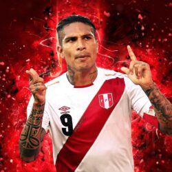 Download wallpapers Paolo Guerrero, 4k, abstract art, Peru National