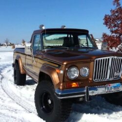 1978 JEEP Honcho in the Tx snow