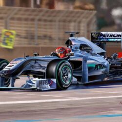 Mercedes AMG Petronas Formula 1 Michael Schumacher Track
