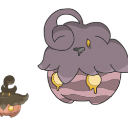 I made a Pumpkaboo variant based on a Pumpkaboo breeding with a