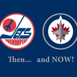 1920×1080 Winnipeg Jets Old New RCAF Logo Blue wallpapers – Digital
