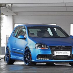 Volkswagen Golf R32 Blue wallpapers – wallpapers free download