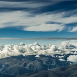 Clouds over the mountains of Cusco wallpapers