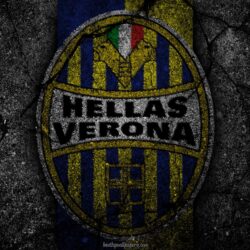 Download wallpapers Hellas Verona, logo, art, Serie A, soccer