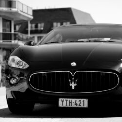 Maserati Gran Turismo Black and White ❤ 4K HD Desktop Wallpapers for