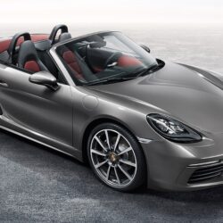 Wallpapers Porsche 718 Boxster, sports car, grey, Cars & Bikes