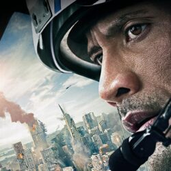 Picture Dwayne Johnson Men San Andreas Face Movies Glance Cities