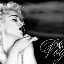 Madonna Vogue Black and White Photo Picture Hollywood Girl Singer HD