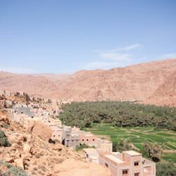 The Draa Valley in Sahara Desert, Morocco