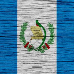 Download wallpapers Flag of Guatemala, 4k, North America, wooden